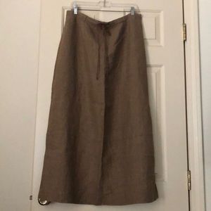 J.Jill Linen Maxi Skirt
